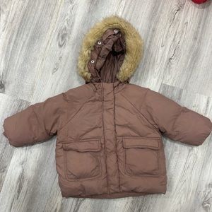 Zara puffer coat